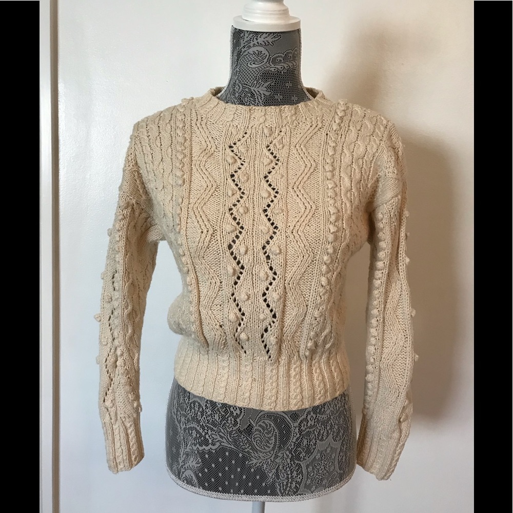 Cotton sweater
